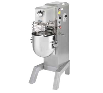 Univex SRM40+ 22.13" W x 49.38" H x 33" D 40 Qt. Stainless Steel Variable Speed Mixer