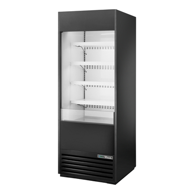 True TOAM-30-HC~NSL01 30"W Self-Contained Refrigeration Vertical Air Curtain Merchandiser - 115 Volts