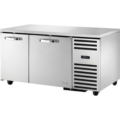 True TUC-60-32F-HC~SPEC3 60.25&quot; W Stainless Steel SPEC SERIES Deep Undercounter Freezer - 115 Volts