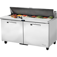 True TSSU-60-16-HC~SPEC3 60.38" W Two Section SPEC SERIES® Sandwich/Salad Unit - 115 Volts