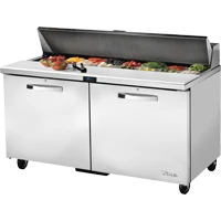 True TSSU-60-16-HC~SPEC3 60.38" W Two Section SPEC SERIES® Sandwich/Salad Unit - 115 Volts