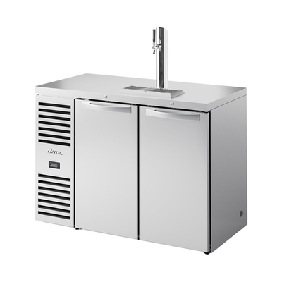 True TDR48-RISZ1-L-S-SS-1 Stainless Steel Single Faucet Refrigerated Draft Bar Cooler - 115 Volts