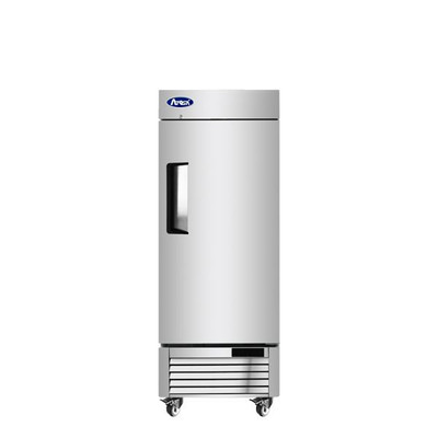 Atosa MBF8519GR 8.3 Cu. Ft. Bottom Mount Solid (1) Door Reach-In Refrigerator - 115 Volts