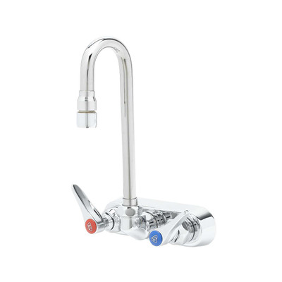 T&amp;S Brass B-1115-132X Faucet Workboard wall mount 4" centers