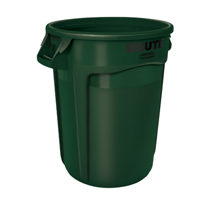 Rubbermaid FG265500DGRN 55 Gallon Dark Green Container
