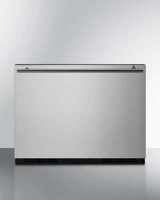 Summit FF1DSS 21.5" W Stainless Steel Solid All-Refrigerator Drawer - 115 Volts 1-Ph
