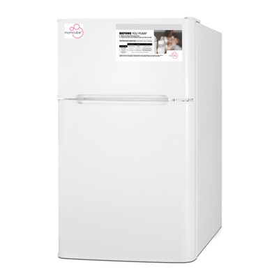 Summit CP34WMC 19&quot; W White Compact Refrigerator or Freezer - 115 Volts