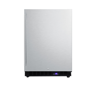 Summit SCFF53BSS 23.63" W Stainless Steel All-Freezer