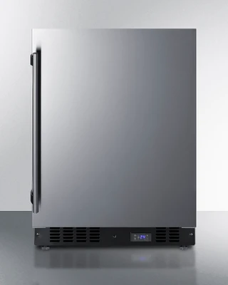 Summit SCFF53BSS 23.63" W Stainless Steel All-Freezer