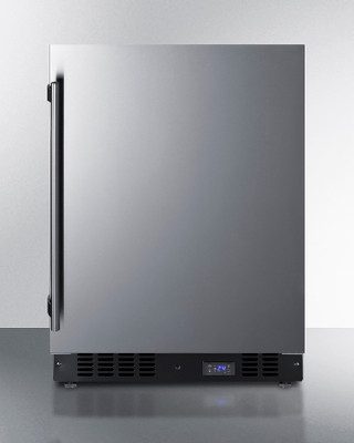 Summit SCFF53BSS 23.63" W Stainless Steel All-Freezer