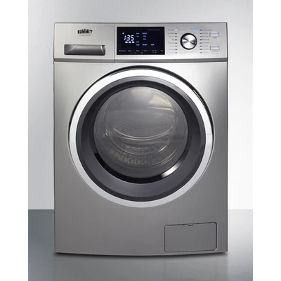 Summit SPWD2203P 2.7 Cu. Ft. Platinum Finish Non-Vented Design Washer and Dryer Combo - 115 Volts