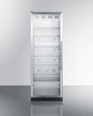 Summit SCR1401LH 23.63" W Stainless Steel 1 Section Beverage Center - 115 Volts 1-Ph