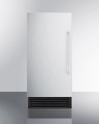 Summit BIM44GADA 25 Lbs. Cube Style Freestanding Indoor Air Cooled Undercounter Icemaker - 115 Volts