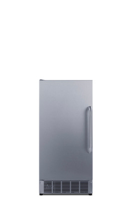 Summit BIM44GADA 14.63" Full Cube Indoor Air-Cooled Undercounter Ice Machine - 45 lbs/day, 115V