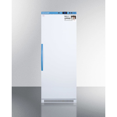 Summit MLRS12MCLK 23.38" W White Solid Door Accucold MOMCUBE Breast Milk Refrigerator - 115 Volts 1-Ph