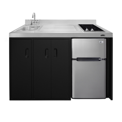 Summit Appliance 30 in. Compact Kitchen in Black C30ELBK - The Home Depot