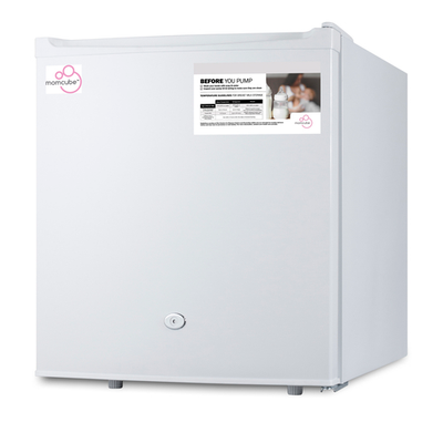 Summit MC2 18.75" W White MOMCUBE Breast Milk Refrigerator - 115 Volts
