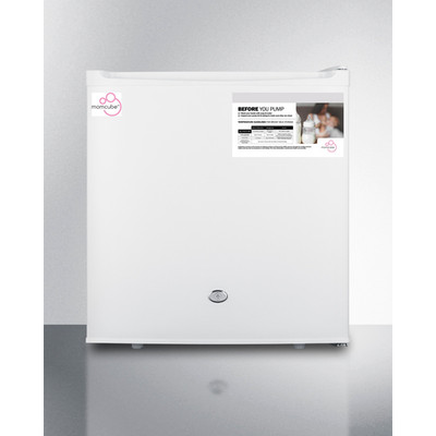 Summit MC2 18.75" W White MOMCUBE Breast Milk Refrigerator - 115 Volts