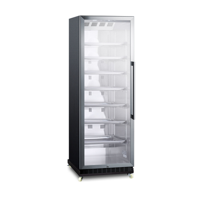 Summit SCR1401LHRI 23.63" W Stainless Steel 1 Section Beverage Center - 115 Volts 1-Ph