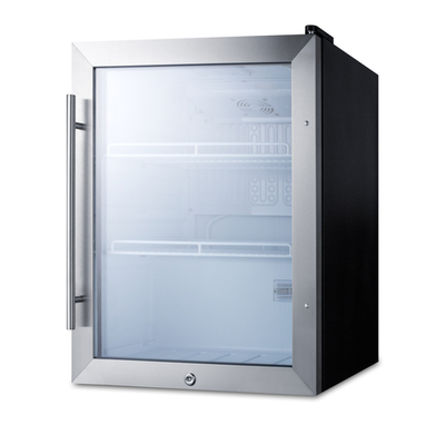 Summit SPR314LOS 18.88" W Black Hinged Outdoor Refrigerator - 115 Volts 1-Ph