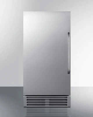 Summit BIM44GCSSADA 25 Lbs. Air Cooled Undercounter Cube Style Freestanding Indoor Icemaker - 115 Volts