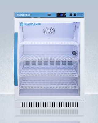 Summit ARG6PV 23.38" W White Accucold Pharma-Vac Series Medical Refrigerator - 115 Volts 1-Ph