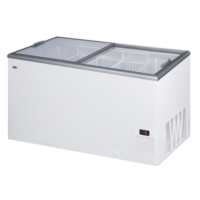Summit NOVA45 14.1 Cu. Ft. Flat Top White Chest Style Ice Cream Freezer - 115 Volts