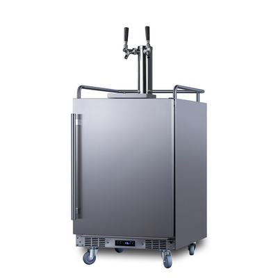 Summit SBC682CFTWIN 5.6 Cu. Ft. Stainless Steel Indoor or Outdoor Cold Brew Coffee Dispenser