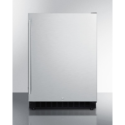 Summit AL54 23.63" W Stainless Steel Solid All-Refrigerator - 115 Volts 1-Ph