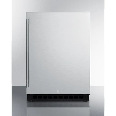 Summit AL54 23.63" W Stainless Steel Solid All-Refrigerator - 115 Volts 1-Ph