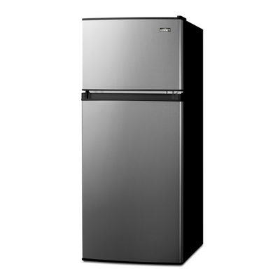 Summit CP73PL 18.5&quot; W Stainless Steel Solid Door Compact Refrigerator or Freezer - 115 Volts