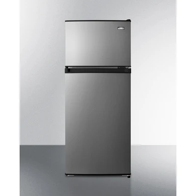 Summit CP73PL 18.5" W Stainless Steel Solid Door Compact Refrigerator or Freezer - 115 Volts