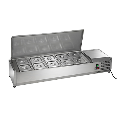 Arctic Air ACP55 55" W Refrigerated Counter-Top Prep Unit