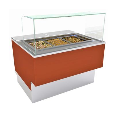 Structural Concepts FB6S-5R Single-Deck 76" X 43" X 51-3/4" Designed For Remote Refrigeration