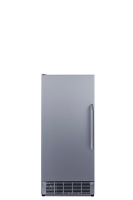 Summit BIM44G 25 Lbs. Cube Style Freestanding Indoor Air Cooled Undercounter Icemaker - 115 Volts