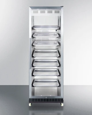 Summit SCR1401RICSS 23.63" W Stainless Steel 1 Section Beverage Center - 115 Volts 1-Ph