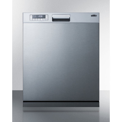 Summit DW2435SSADA 23.5" W x 32" H Stainless Steel Dishwasher - 115 Volts