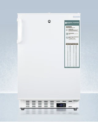 Summit ADA305AF 2.47 Cu. Ft. Solid Accucold Medical Undercounter All-Freezer