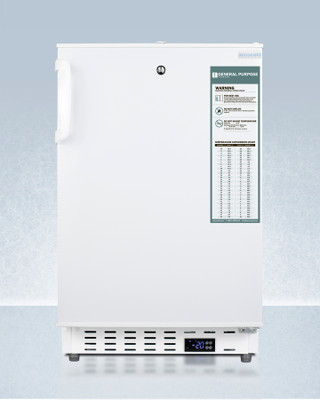 Summit ADA305AF 2.47 Cu. Ft. Solid Accucold Medical Undercounter All-Freezer