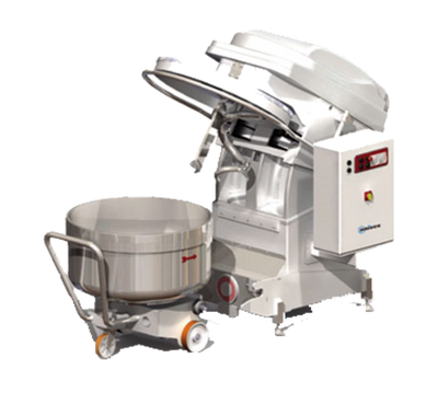Univex SL120RB 265 Lbs. Two Speed Silverline Spiral Mixer - 220 Volts 3-Ph