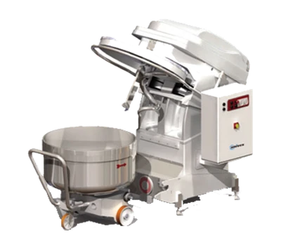 Univex SL120RB 265 Lbs. Two Speed Silverline Spiral Mixer - 220 Volts 3-Ph