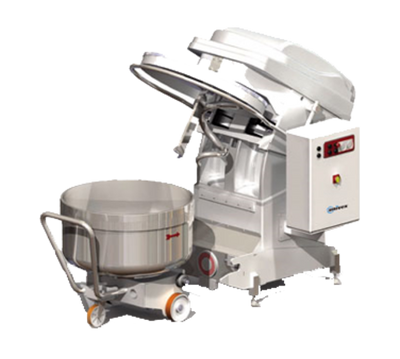 Univex SL120RB 265 Lbs. Two Speed Silverline Spiral Mixer - 220 Volts 3-Ph