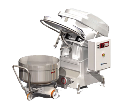 Univex SL120RB 265 Lbs. Two Speed Silverline Spiral Mixer - 220 Volts 3-Ph