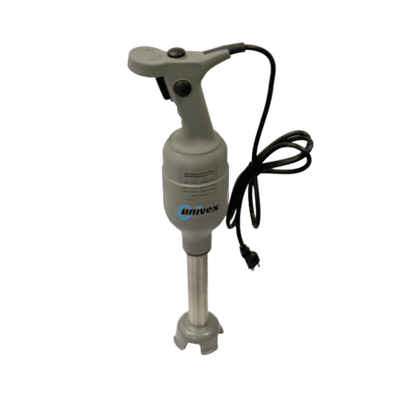 Univex CYCLONE360 3.94" W x 7.17" D x 13.7" H 74 Qt. Mixing Capacity Stainless Steel Interchageable Shaft Single Speed Hand-Held Mixer