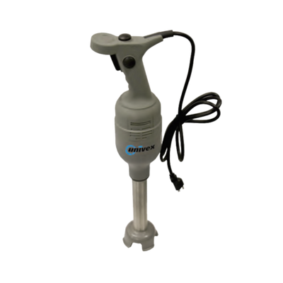 Univex CYCLONE360 3.94" W x 7.17" D x 13.7" H 74 Qt. Mixing Capacity Stainless Steel Interchageable Shaft Single Speed Hand-Held Mixer