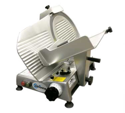 Univex 4612 Economy Series 12" Blade Manual Gravity Feed Meat Slicer - 1/4 HP