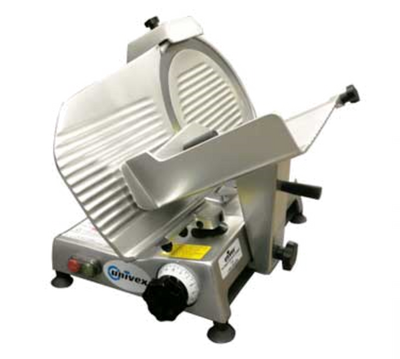 Univex 4612 Economy Series 12" Blade Manual Gravity Feed Meat Slicer - 1/4 HP