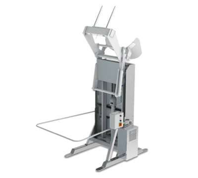 Univex BSBL105 52.4" W x 85.8" D x 158.7" H Single Button Operation Spiral Bowl Lifter