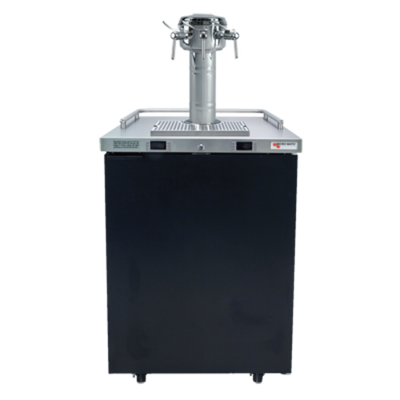 Micro Matic MDD23W-E-D 1 Triple Faucet Column One Section Pro-Line E-Series Dual Temperature Wine Cooler Dispenser