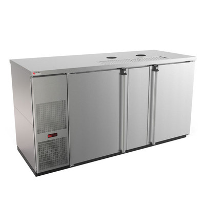 Micro Matic MDD68S-E-LT Stainless Steel Flat Top Pro-Line E-Series Draft Beer Cooler Less Draft Tower - 115 Volts